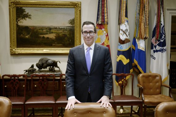 Treasury Secretary Steve Mnuchin (Credit: Getty Images)