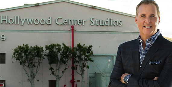 A building at Hollywood Center Studios (via wiki) and HPP CEO Victor Coleman (via HPP)
