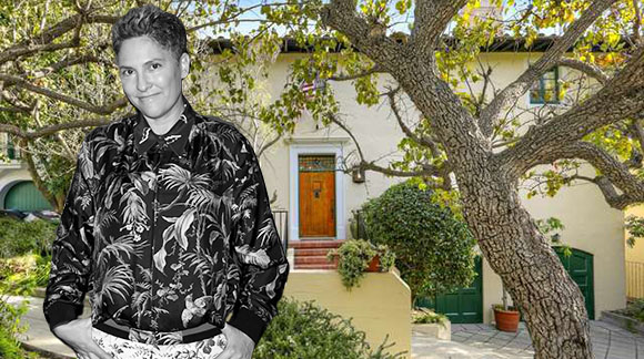 Jill Soloway and the house on Dundee Drive (Credit: Getty, Redfin)