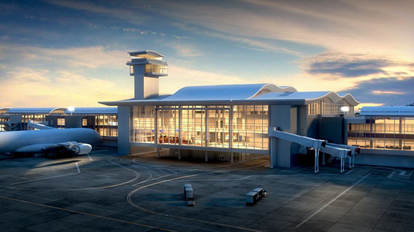 Rendering of the new concourse