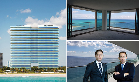 Oceana Bal Harbour and David Koster, on left, and Gabriel Markovich