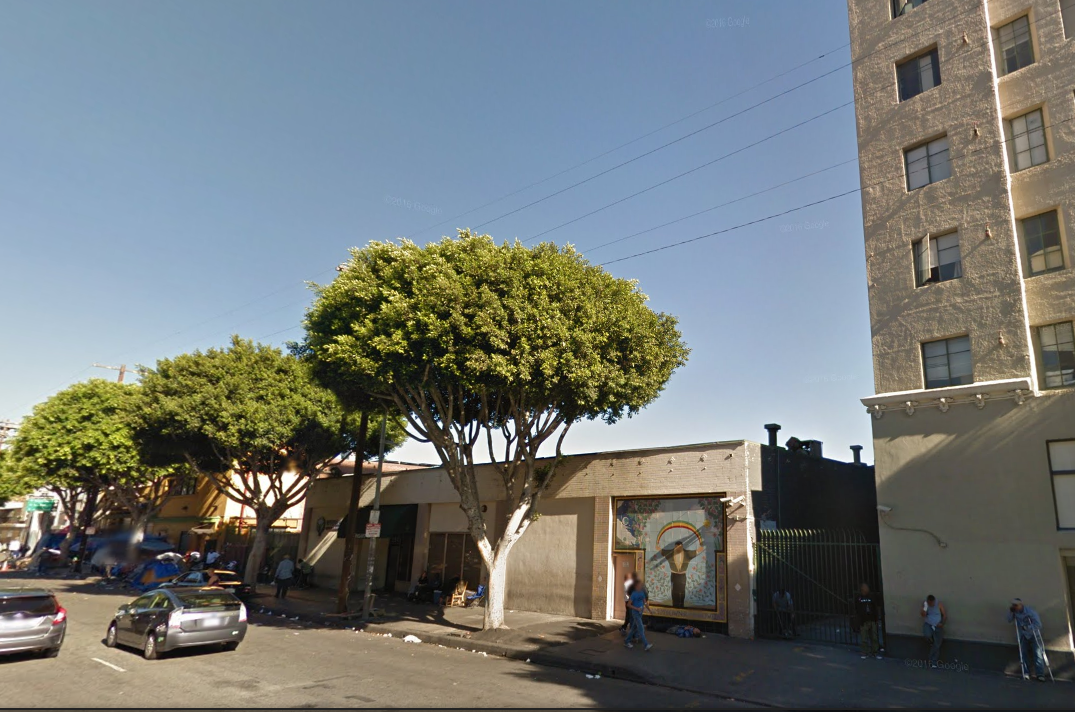 The site at 554 South San Pedro Street