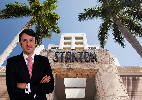 The Marriott Stanton South Beach. Inset: Diego Ardid