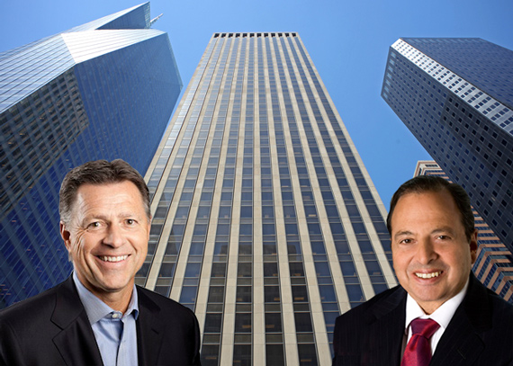 From left: Equinix's Steve Smith, 1133 Sixth Avenue and Douglas Durst
