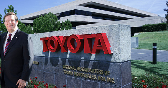 Toyota North America CEO James Lentz, Torrance headquarters (Getty)