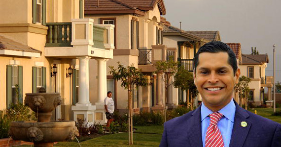 California homes, Assemblymember Miguel Santiago (Getty/Twitter)