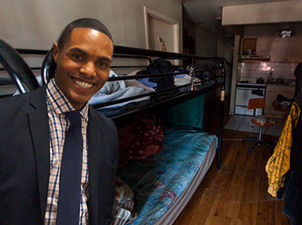 Ritchie Torres and a three-quarter house in New York