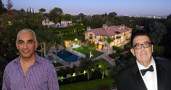 Alki David and Beverly Hills mansion, Victorino Noval (Getty/Sotheby's International Realty)