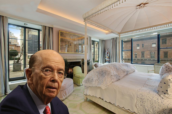 Wilbur Ross and 171 West 57th Street (Credit: Getty Images)