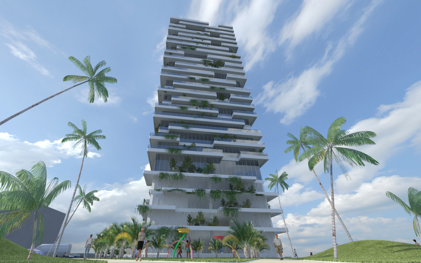 Rendering of the proposed tower