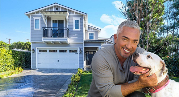 Cesar Millan and his home on Bellaire Avenue