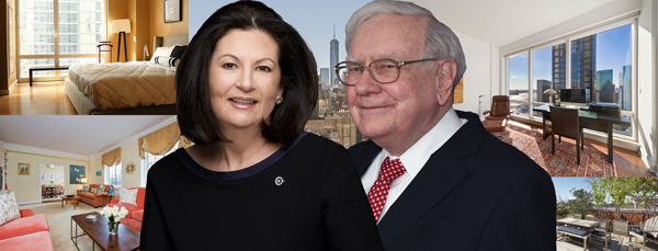 Ellie Johnson and Warren Buffett (Credit: Berkshire Hathaway and Getty Images)