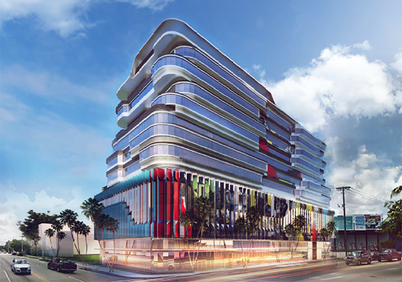 Rendering of the Gateway at Wynwood (Credit: Kobi Karp Architecture and Interior Design)