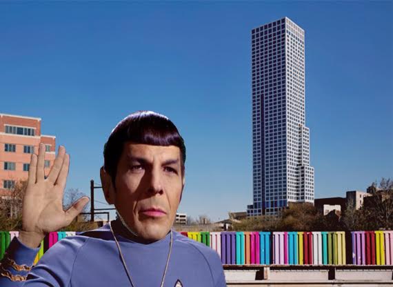 Journal Squared and Leonard Nimoy as Spock (Credit: CBS archive via Getty)