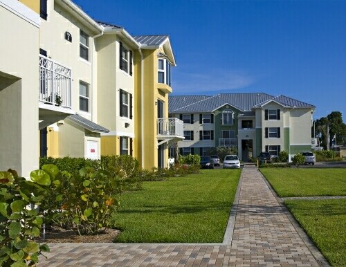 The Orchid Grove apartment complex in Homestead, one of four with inflated project costs.