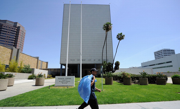 Parker Center at 105 N. Los Angeles Street (Getty)