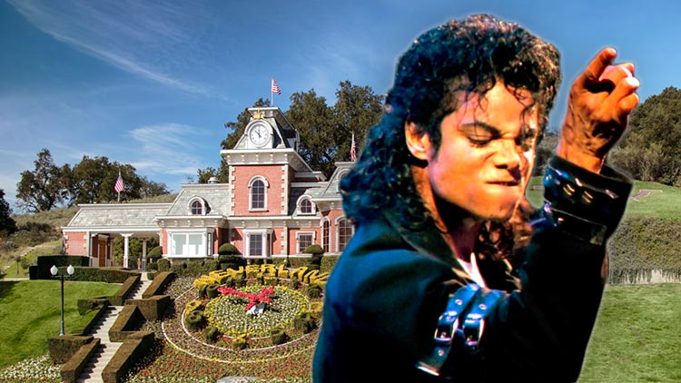 Michael Jackson and the Railroad at Neverland Ranch (credit: CelebrityAbc)
