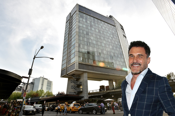 The Standard Hotel on the High Line and Andre Balazs (Credit: Getty Images)