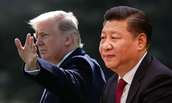Donald Trump and Xi Jinping (Credit: Getty Images)