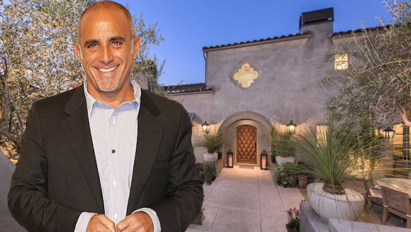 Xorin Balbes and his new house on De Mille Drive (Credit: Zillow, Getty) 