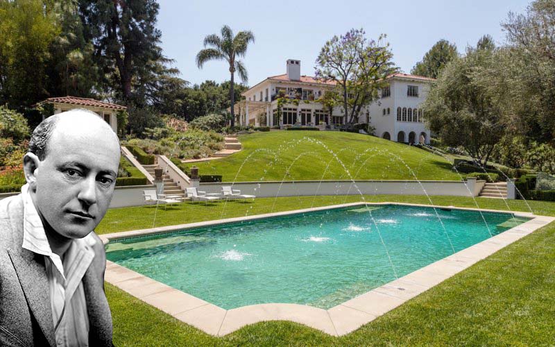 Cecil B. DeMille and the Los Feliz house