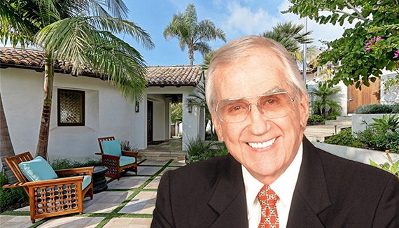 Ed McMahon and his former home on Tennyson Place (Credit: Military.com, Zillow)