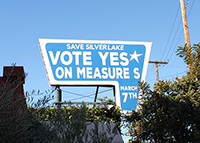 What neighborhoods supported Measure S?