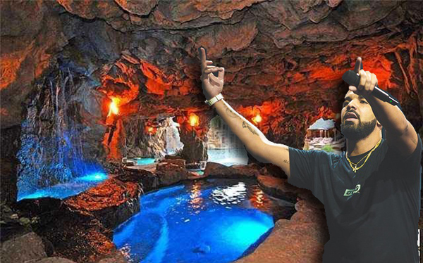 Drake and his grotto (credit: Wiki Commons)
