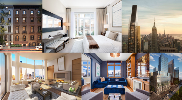 NYC luxury residential properties in the $10 million range