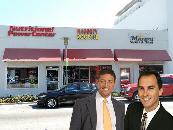 1671-1673 Alton Road, with from left, Bradley Colmer and Todd Weintraub