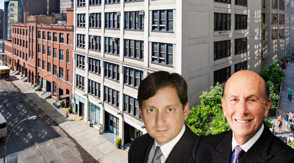 From left: 511-541 West 25th Street, Marc Halle and David Levinson