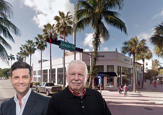 900 Lincoln Road and from left, Aaron Butler and Steve Asch