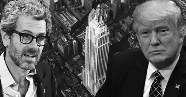 Anthony Malkin, the Empire State Building and Donald Trump (Credit: Getty Images)
