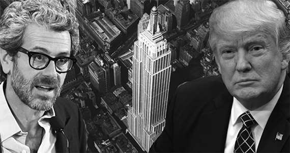 Anthony Malkin, the Empire State Building and Donald Trump (Getty Images)