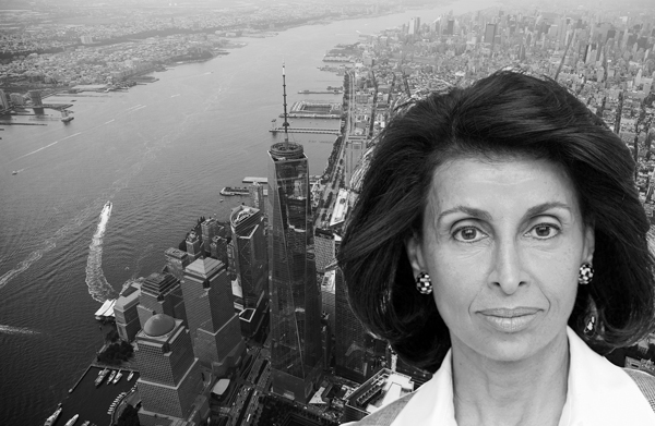 Mary Ann Tighe, One World Trade Center and New York City (Credit: Getty Images)