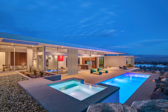 This 3,664-square-foot four-bedroom home, priced at $3.5 million, is the first in the Desert Palisades development to hit the market.