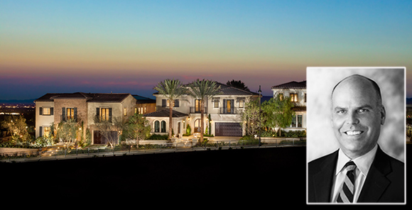 Toll Brothers' new homes in Porter Ranch and CEO Douglas Yearley Jr.