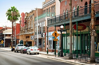Tampa's historic Ybor City district