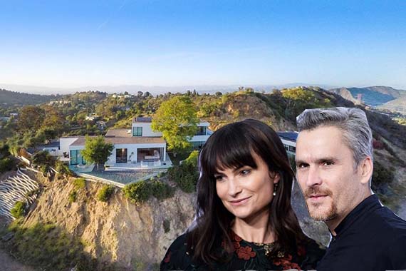 Balthazar Getty, Rosetta Getty and the Hollywood pad (Credit: Zillow and Getty Images)