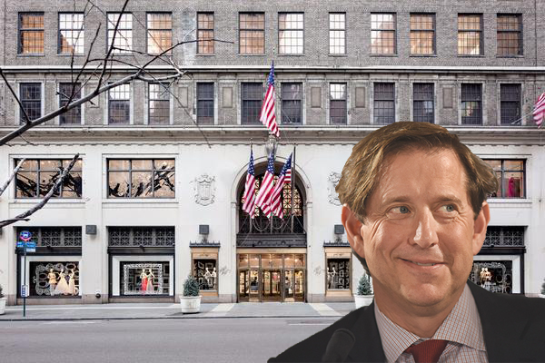 Lord and Taylor Fifth Avenue and Richard Baker (Credit: Getty Images)