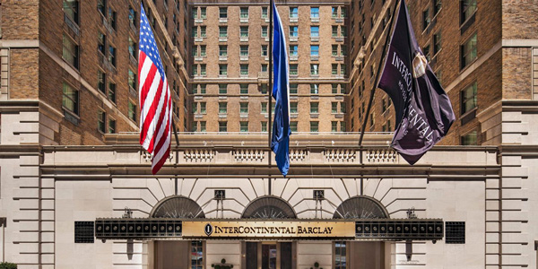 InterContinental New York Barclay at 111 East 48th Street (Credit: InterContinental Hotels Group)