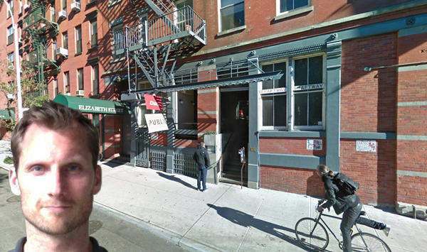 Spacious’ Preston Pesek and Public restaurant at 210 Elizabeth Street in Nolita (Credit: Google Maps)