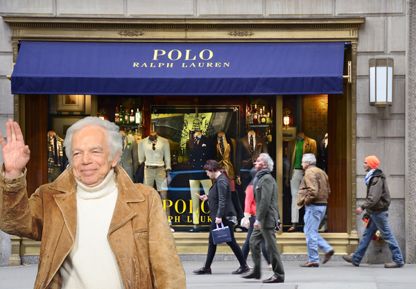 Ralph Lauren - The flagship store at 711 Fifth Avenue – and its