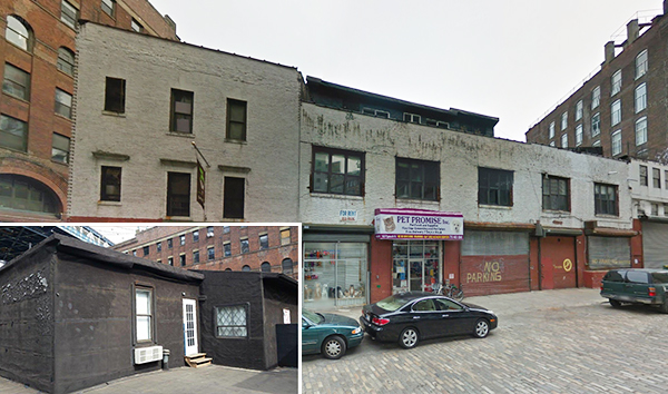 140 Plymouth Street (Credit: Google Maps and NYC Mayor's Office)