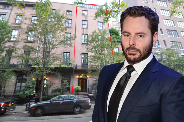 38 West 10th Street and Sean Parker (Credit: Getty Images)