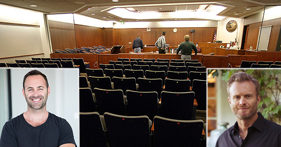 Ben Bacal, inside view of California courthouse, Ryan Davis (Roofshoot/Getty Images/Compass)