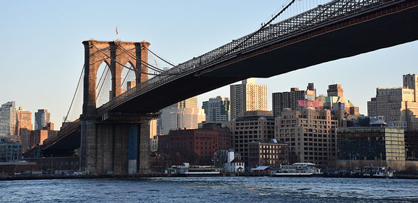 Brooklyn Bridge and Downtown Brooklyn