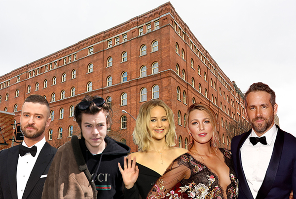 From left: Justin Timberlake, Harry Styles, Jennifer Lawrence, Blake Lively, Ryan Reynolds And 443 Greenwich Street (Credit: Getty Images)