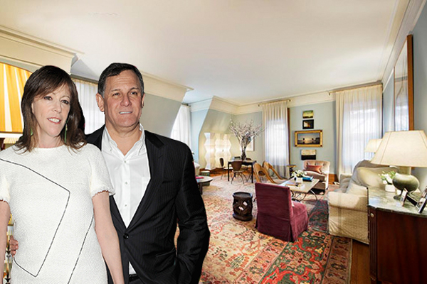 Craig Hatkoff and Jane Rosenthal and their Dakota pad (Credit: Getty Images)