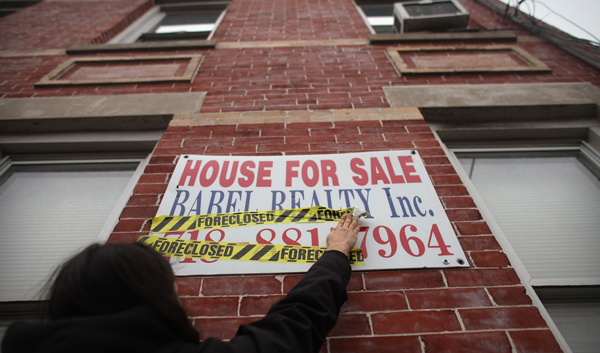 House foreclosure in Brooklyn (Credit: Getty Images)